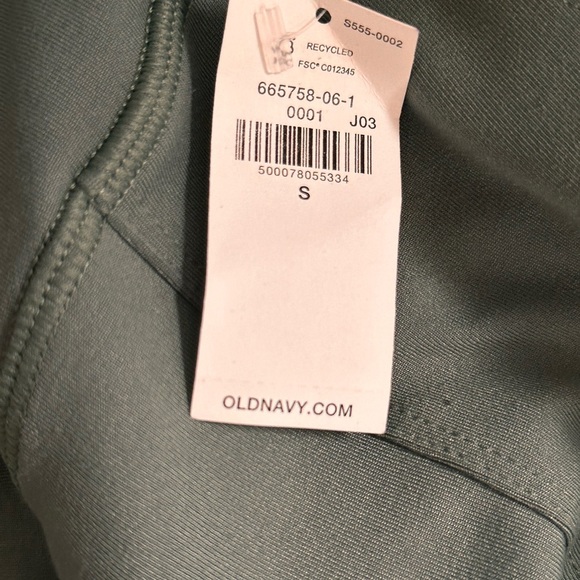 NWT! Green High-Waisted PowerPress Cargo 7/8-Length Leggings - Small 🏋️ - Picture 3 of 3